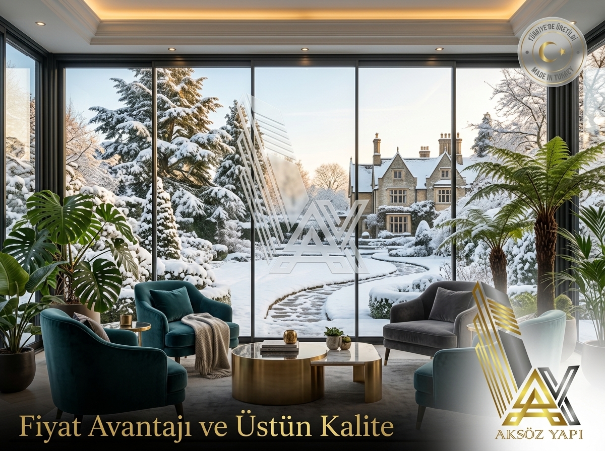 avrupa'dan türkiye'ye kış bahçesi yaptırmak